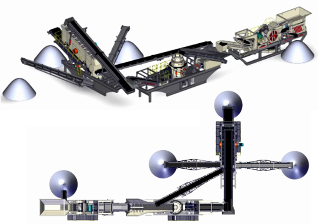 組合移動破生產(chǎn)線