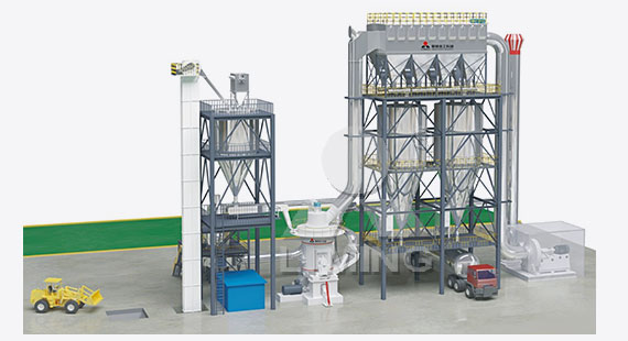 LM立式磨粉機工作原理