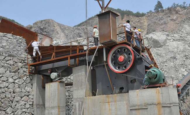 甘肅文縣石灰石制砂生產(chǎn)線(xiàn)