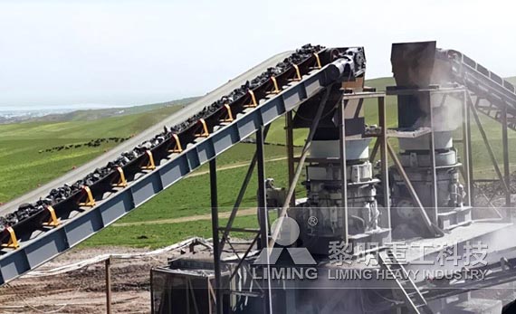 安徽時(shí)產(chǎn)200噸河卵石制砂線生產(chǎn)現(xiàn)場(chǎng) 時(shí)產(chǎn)500噸花崗巖破碎生產(chǎn)線